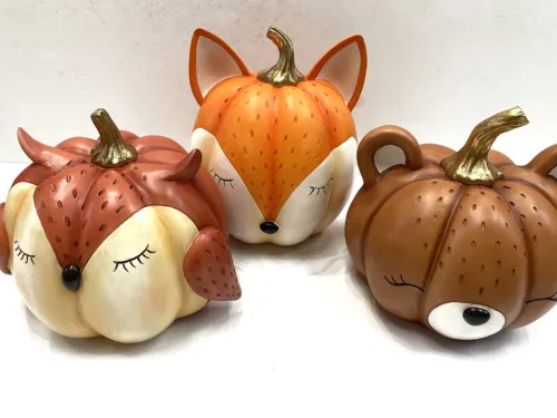 children pumpkin in 3 styles