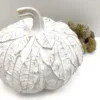 White Pumpkin, Leaf Design